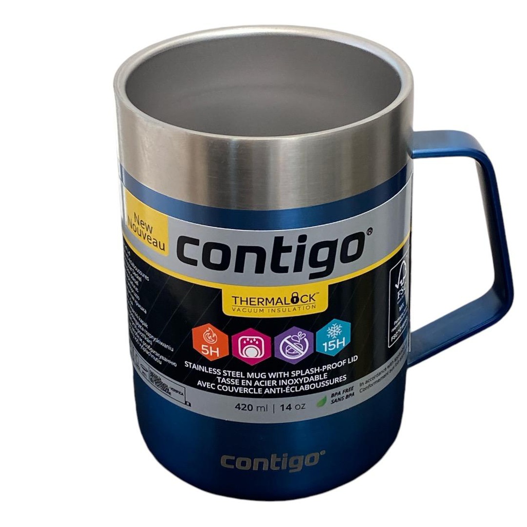 كونتيجو كوب ستانلس 420 مل ازرق Contigo