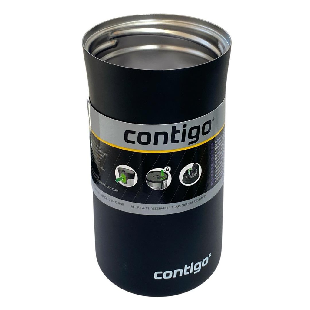 كونتيجو كوب ستانلس 300 مل اسود لامع Contigo