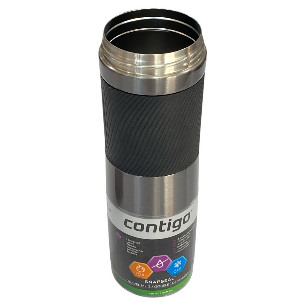 كونتيجو كوب ستانلس 720 مل رمادي Contigo