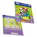 كرت تعليمي مغناطيس 28 قطعة