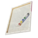 لوحة رسم كانفس تلوين للاطفال 30*40 سم