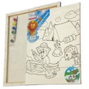 لوحة رسم كانفس تلوين للاطفال 40*50 سم