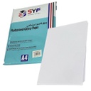 ورق لامع لاصق 200 جرام 50 ورقة SYF A4