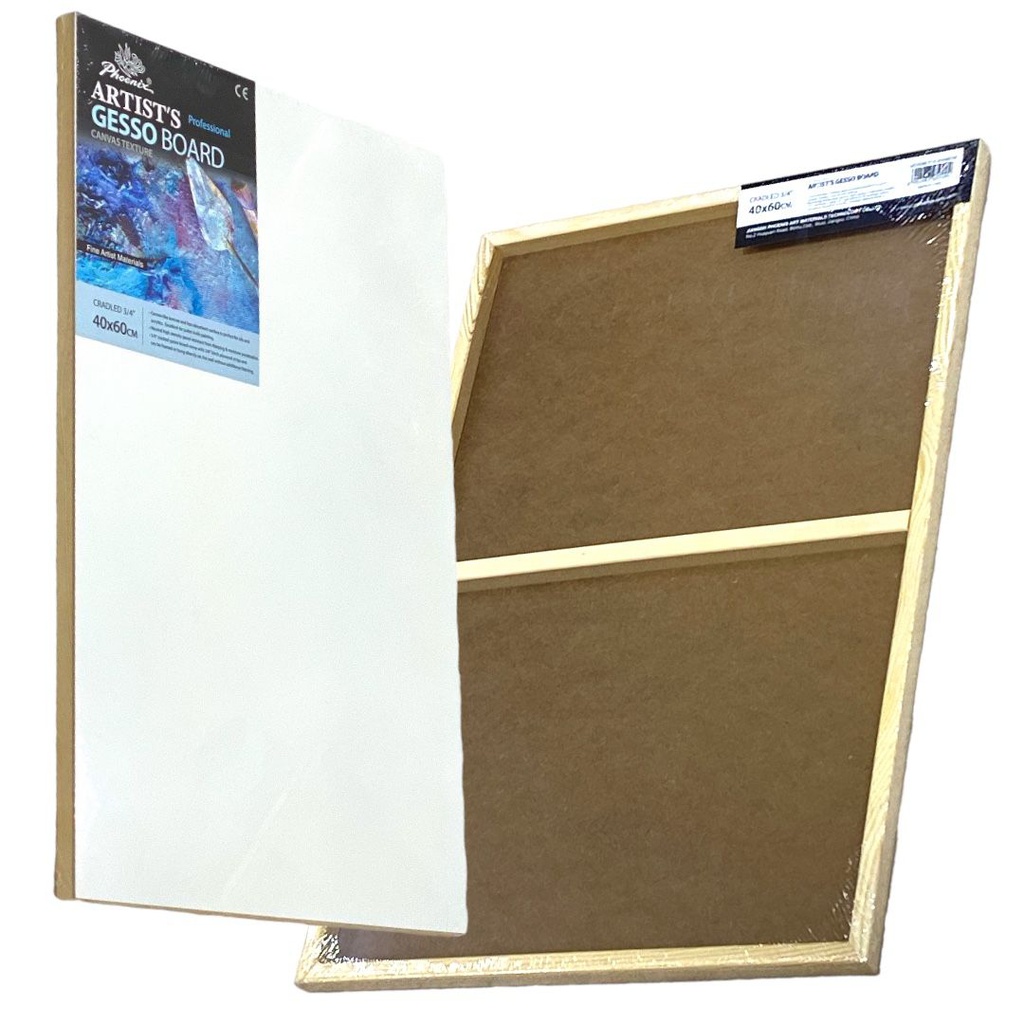 Painting Board, Cradled 3/4" Deep 40X40CM