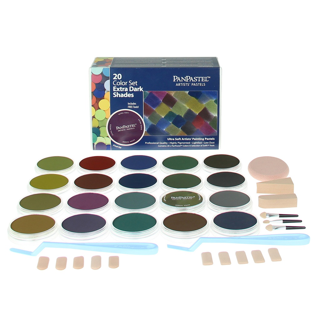 الوان بان باستيل 20 لون Extra Dark