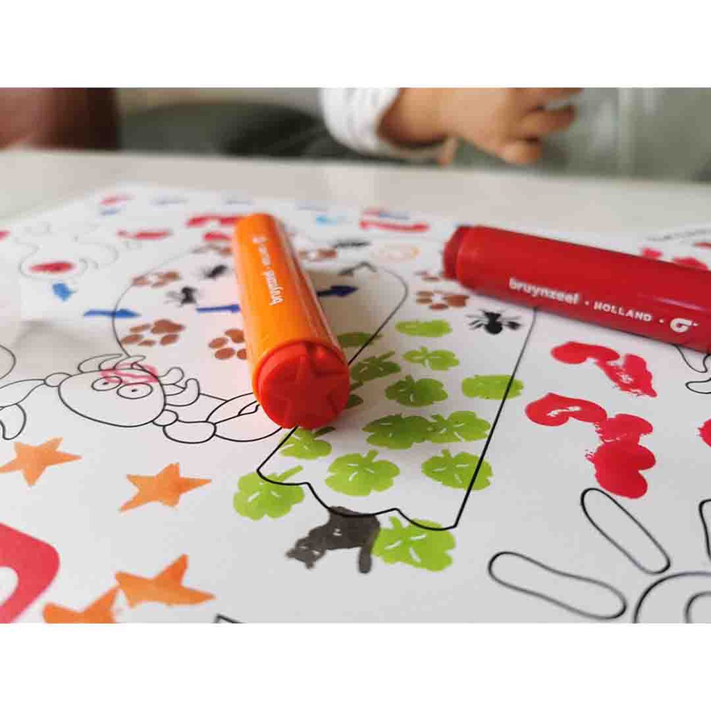 bruynzeel TAL SUPER STAMP MARKER SET 10