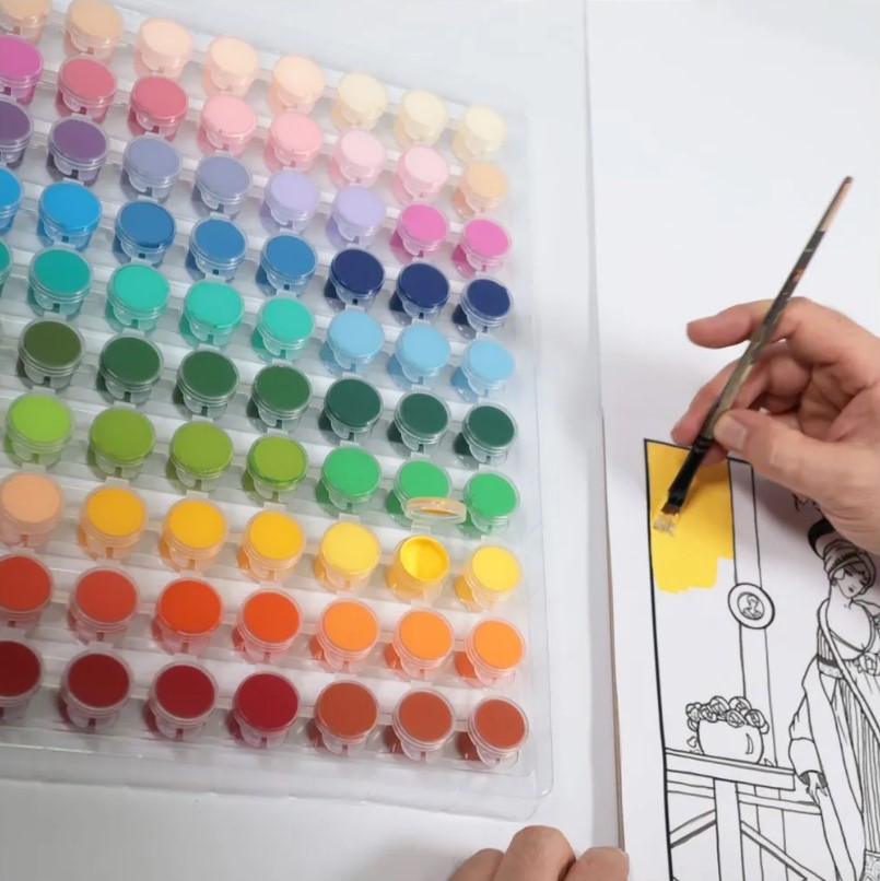 MONT-MARTE Vivid Colours Acrylic Paint Set 80pc