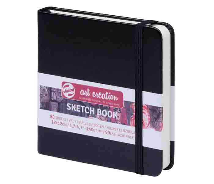 Art Creation sketch book black  12X12 140G 