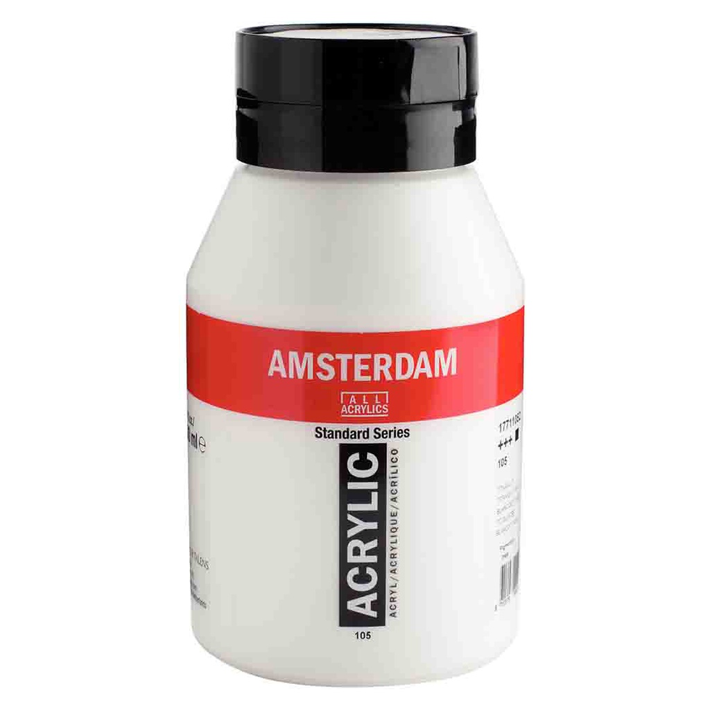Amsterdam Acrylic color 1000ml   TITANIUM WHITE