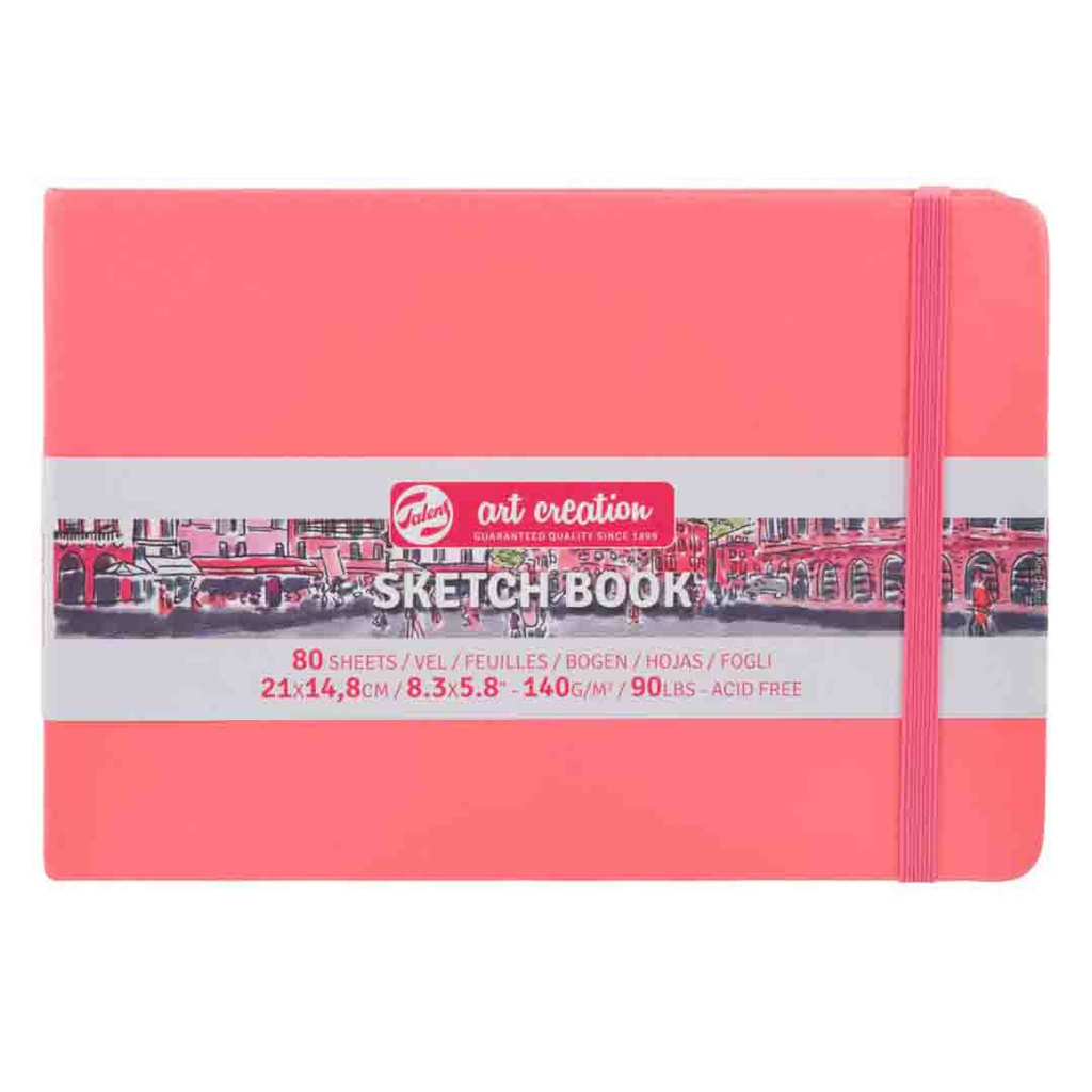 Art Creation sketch book black coral 21X15 140G 