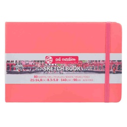 [9314315M] Art Creation sketch book black coral 21X15 140G 