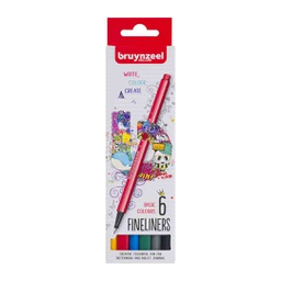 [60241306] Bruynzeel fineliner LIGHT 6 