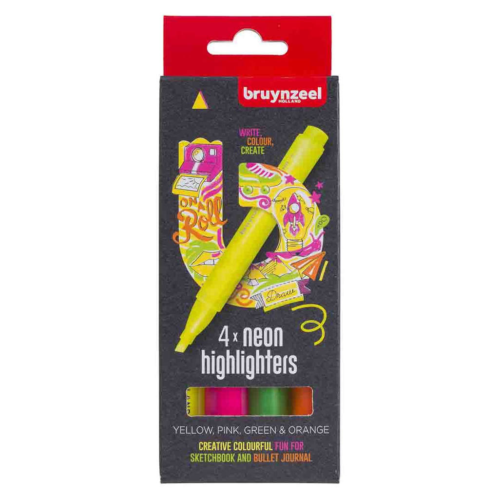 Bruynzeel highlighter neon 4 