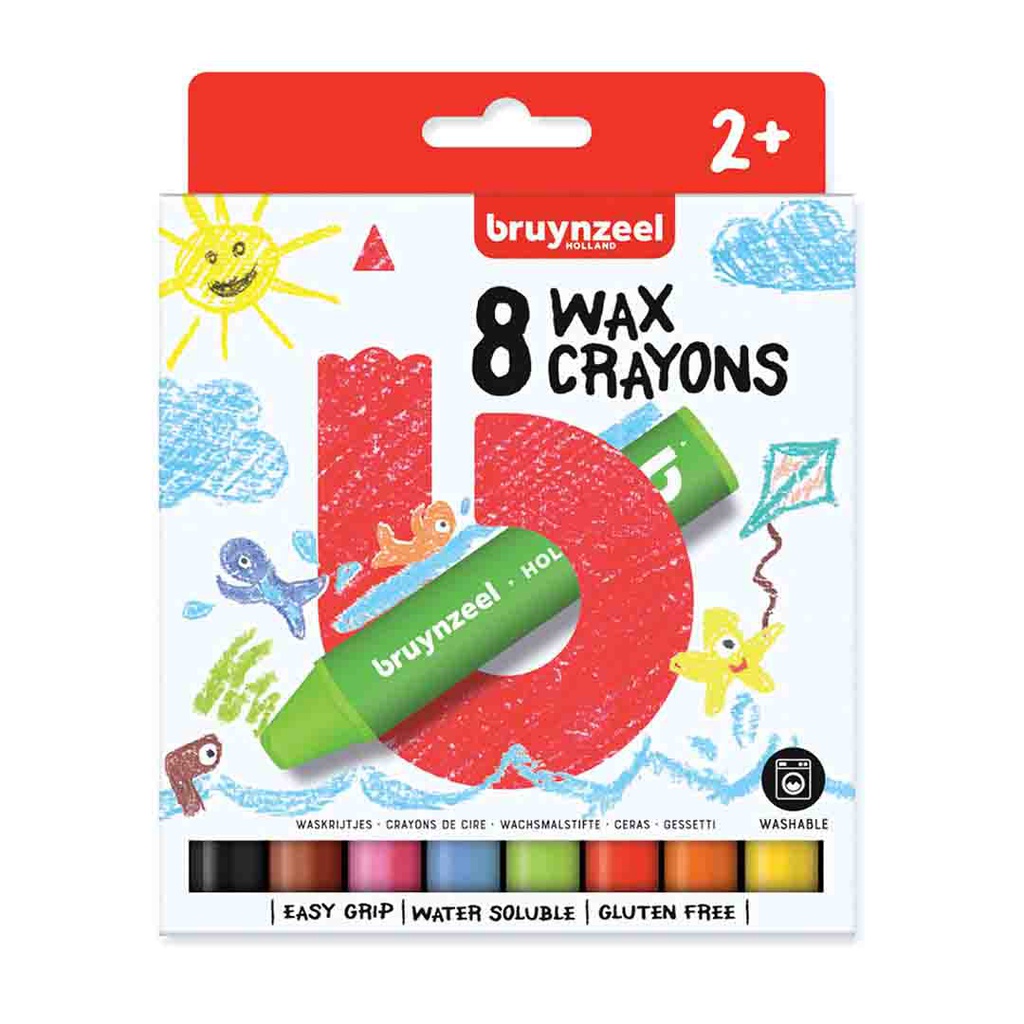 Bruynzeel crayons set 8