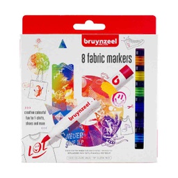 [60227008] Bruynzeel fabric markers set 8
