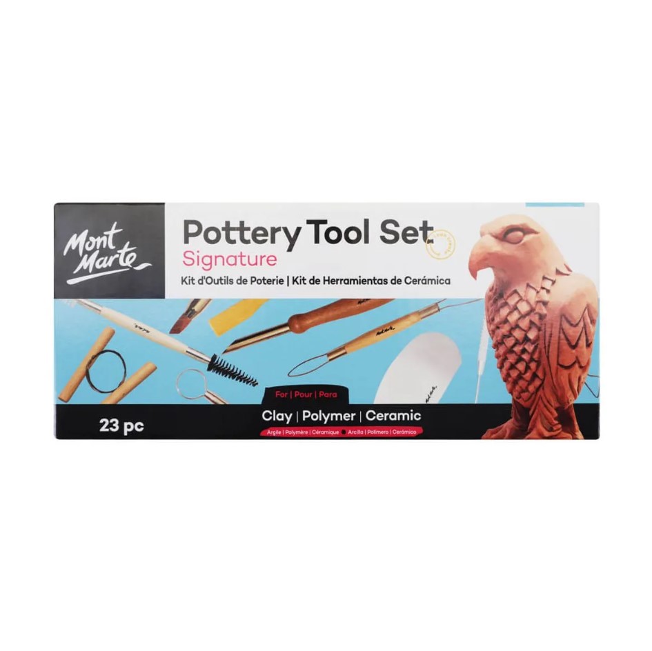Mont Marte Pottery Set 23pc