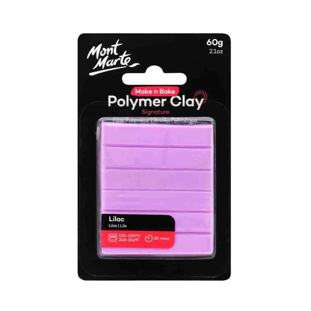 Mont Marte Make n Bake Polymer Clay 60g - Lilac