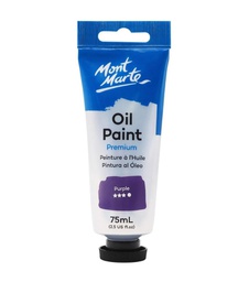 [MPO7518] Mont Marte Oil Paint 75ml - Purple