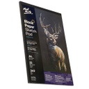 Mont Marte Black Paper Sketch Pad 25 sheet 140gsm A4