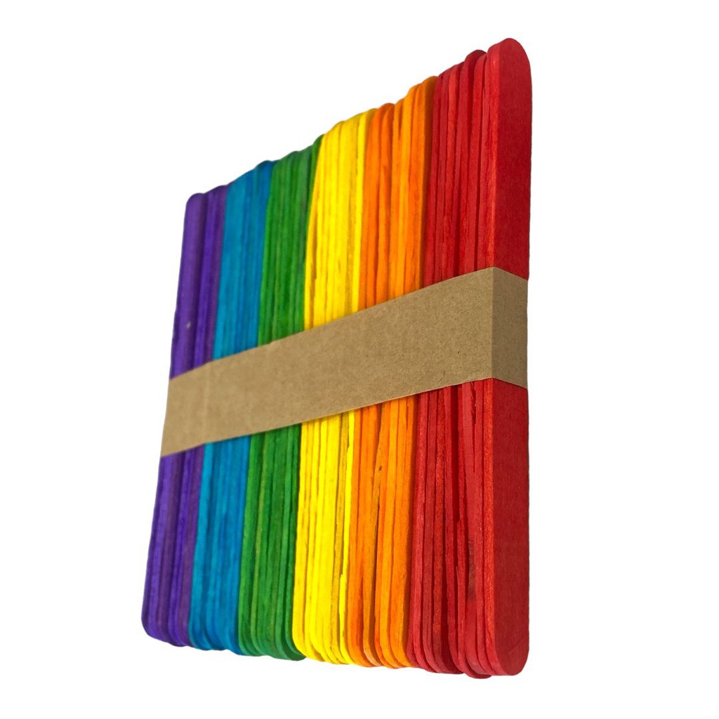 اعواد سكريم خشبية ملون RHF