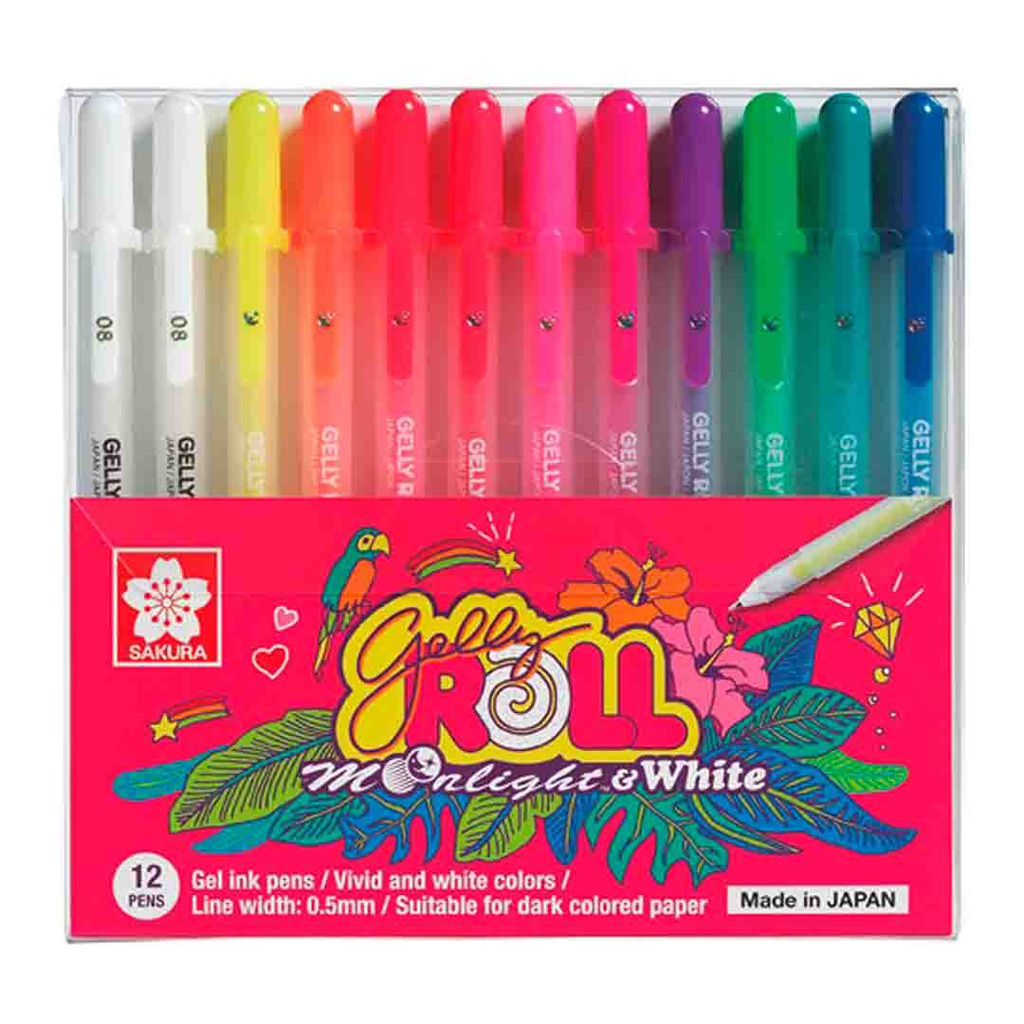SAKURA: Gelly Roll Moonlight &amp; White‏