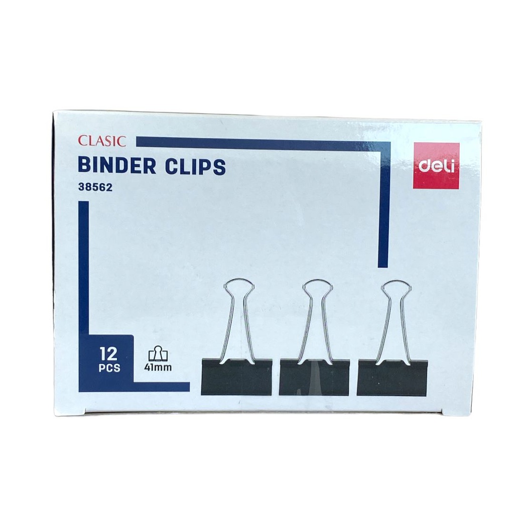 مشبك ورق اسود ديلي 41 مم