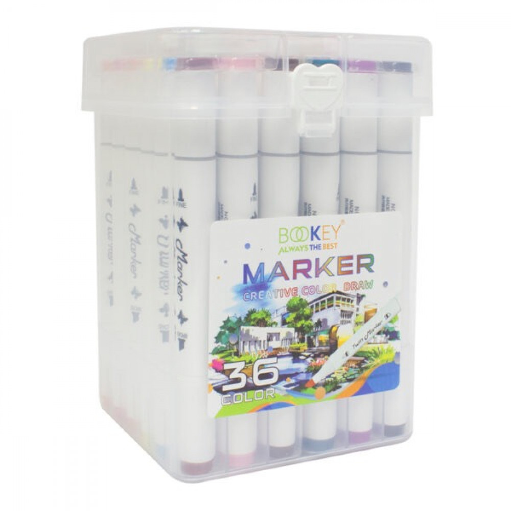 الوان ريشتيين 36 لون BOOKEY