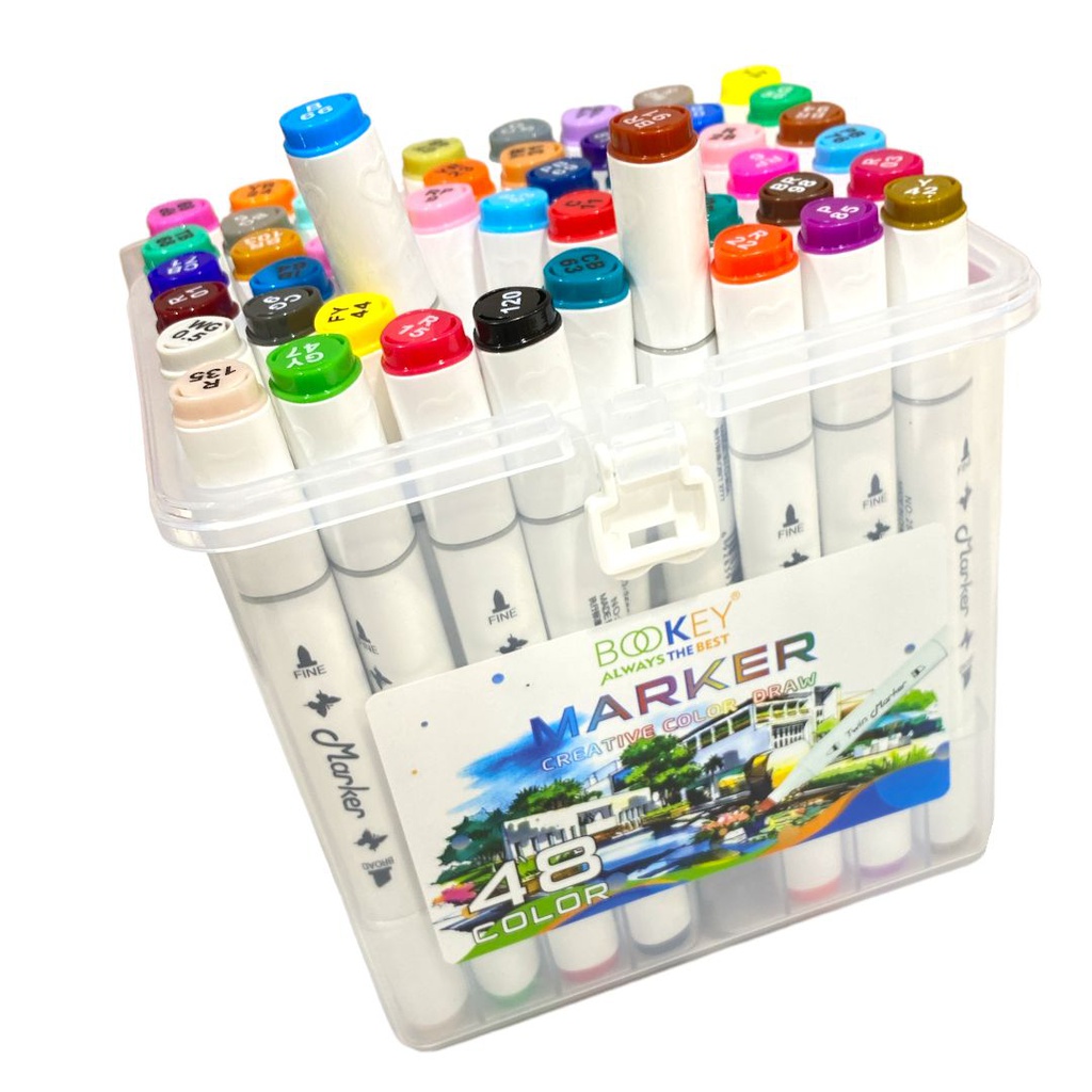 الوان ريشتيين 48 لون BOOKEY