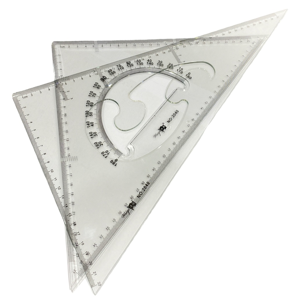 مثلث هندسي مقاس 40 سم