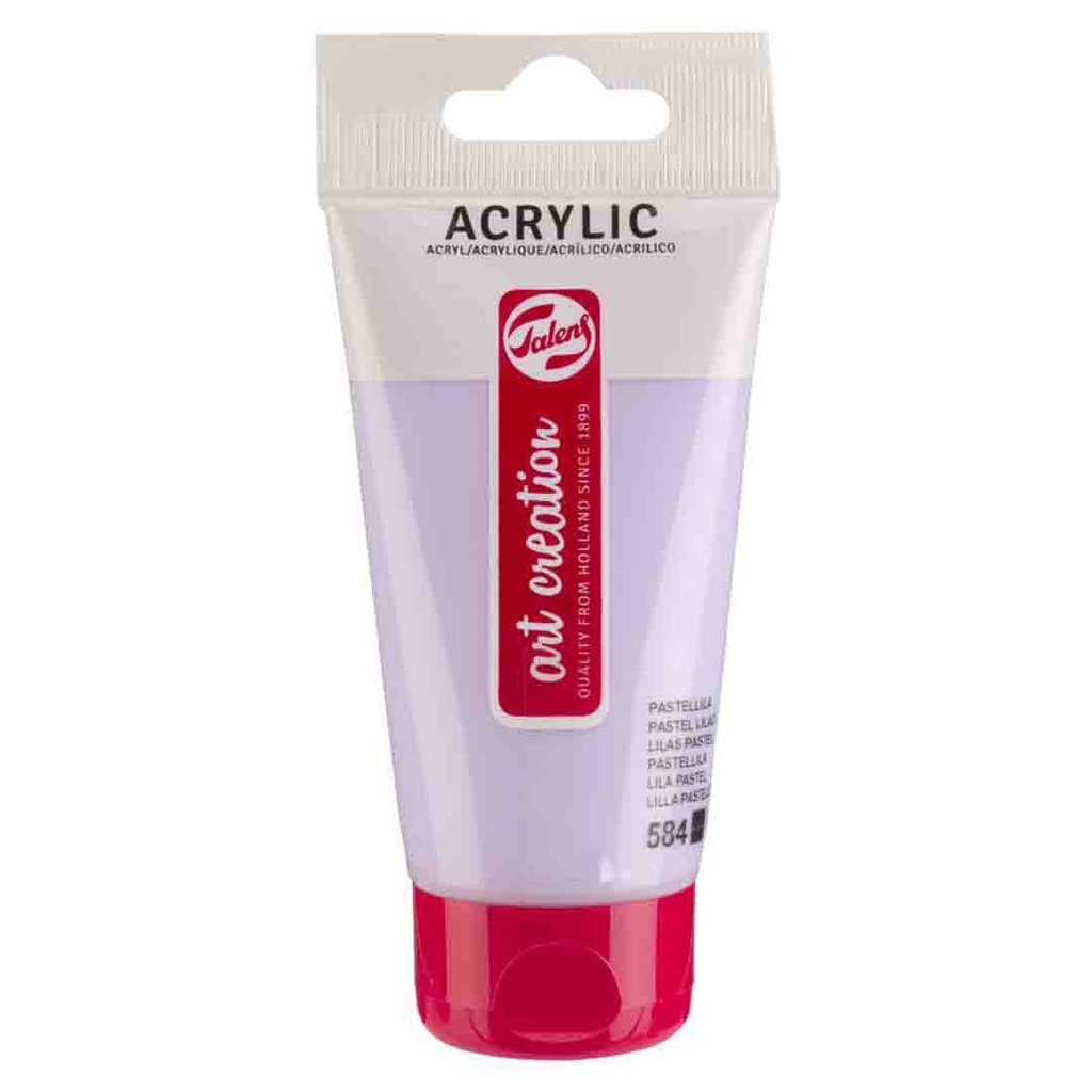 الوان اكريلك من ارت كريشن الهولندية 75 مل باستيل PASTEL LILAC