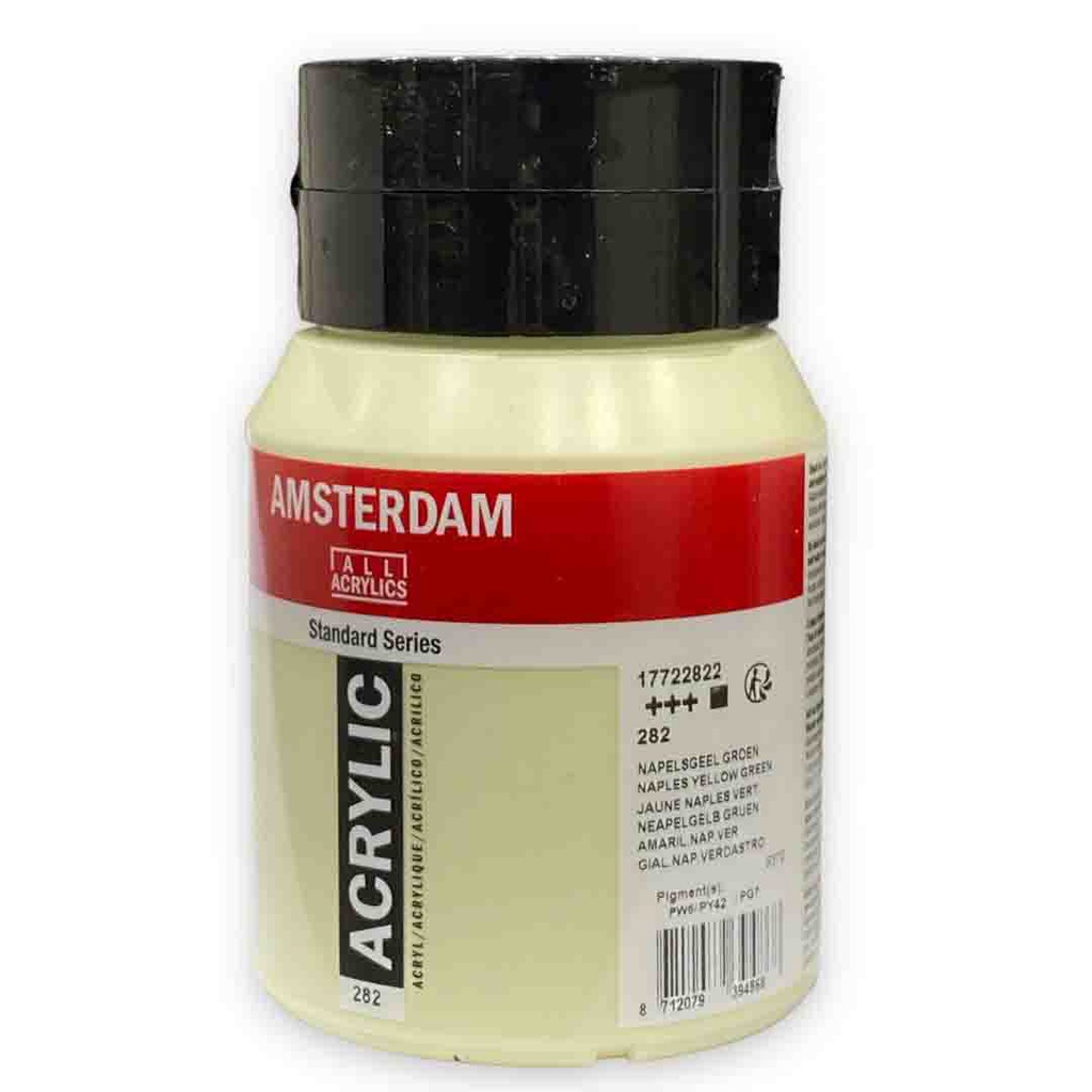 Amsterdam acrylic color 500ML NAPL.YLW GREEN