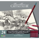 Fine Art Graphite - CLEOS containing: 1 pc. each of all 20 grades (9H - 9B) plus 1 pc. H, HB, B, 2B