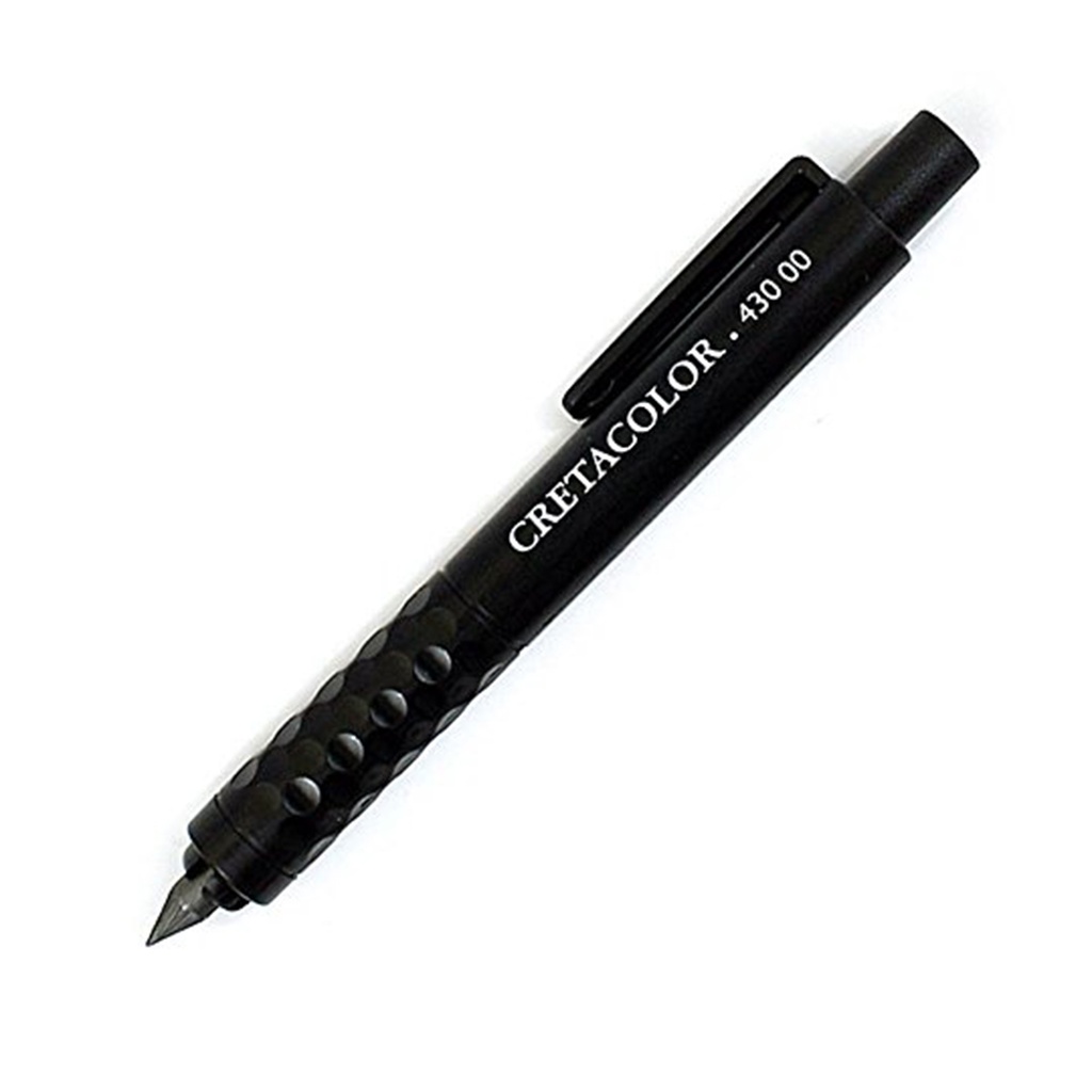 Lead Holder for 5,6mm leads, plastic, BLACK