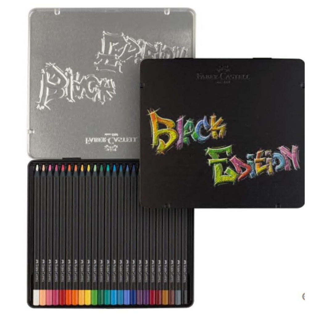 الوان خشبية 24 لون فابر كاستيل BLack Edition