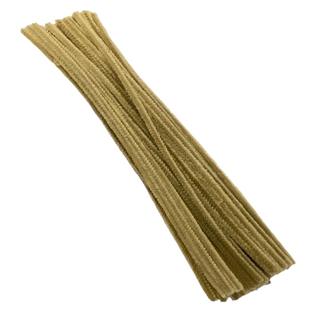 سلك وبري للاعمال الفنية بني