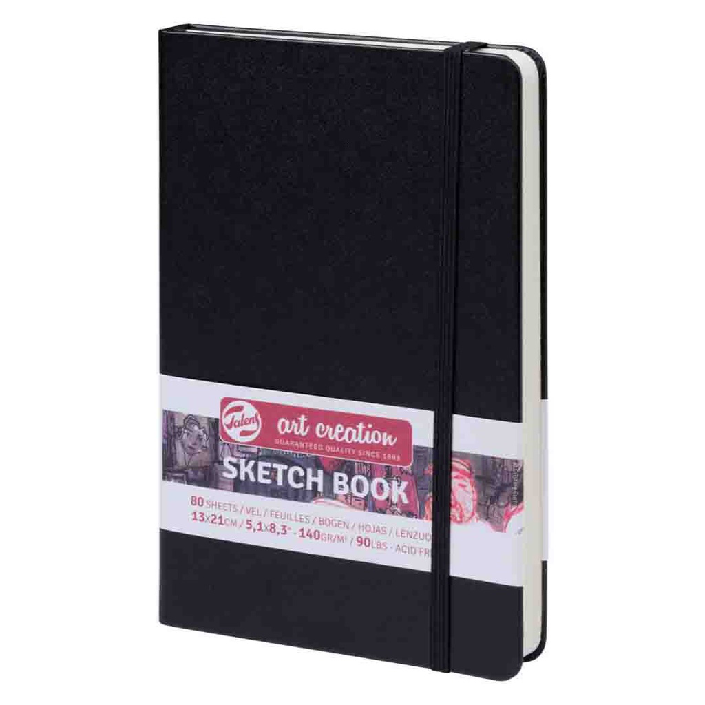 ART CREATION SKETCHBOOK BLACK 13X21 140G