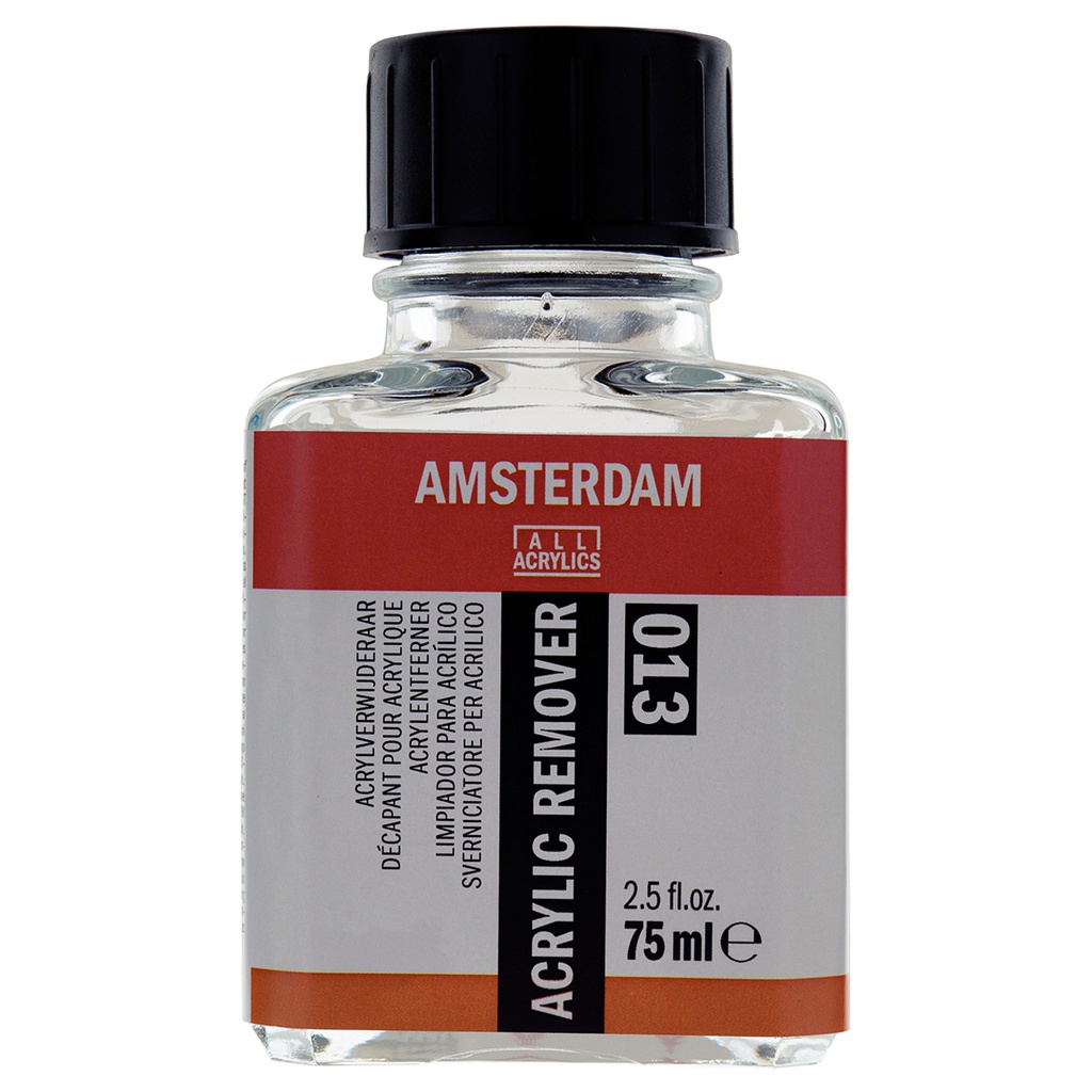 AMSTERDAM ACRYLIC COLOR  ACRYLIC REMOVER 75ML