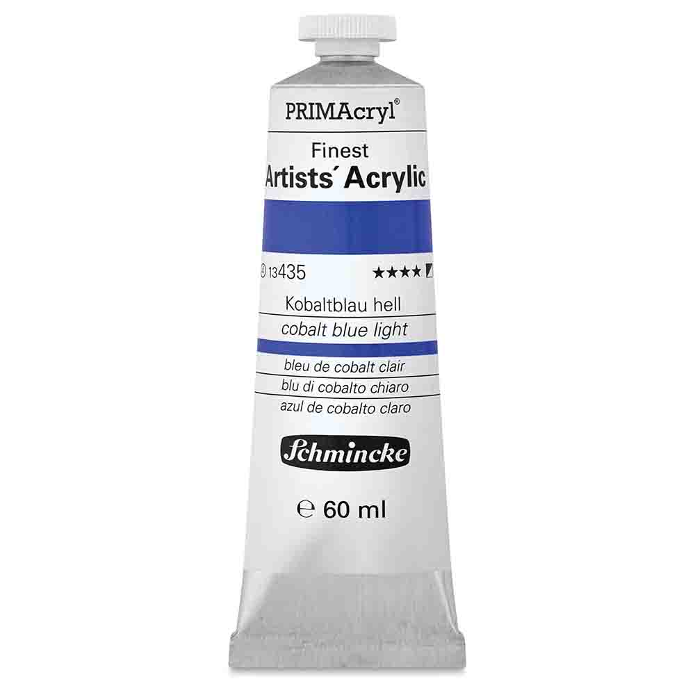 SCHMINCKE  PRIMA ACRYLIC COLOUR  60ML cobalt blue light