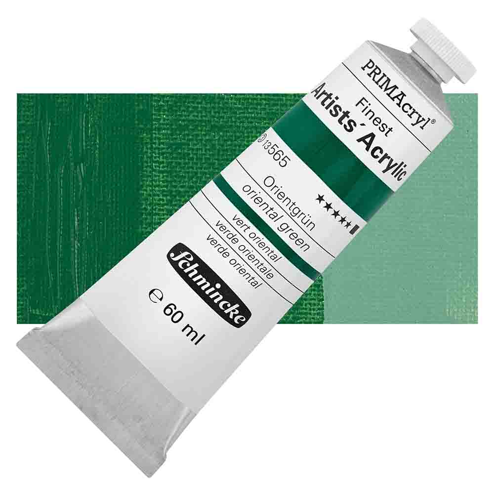 SCHMINCKE  PRIMA ACRYLIC COLOUR  60ML oriental green