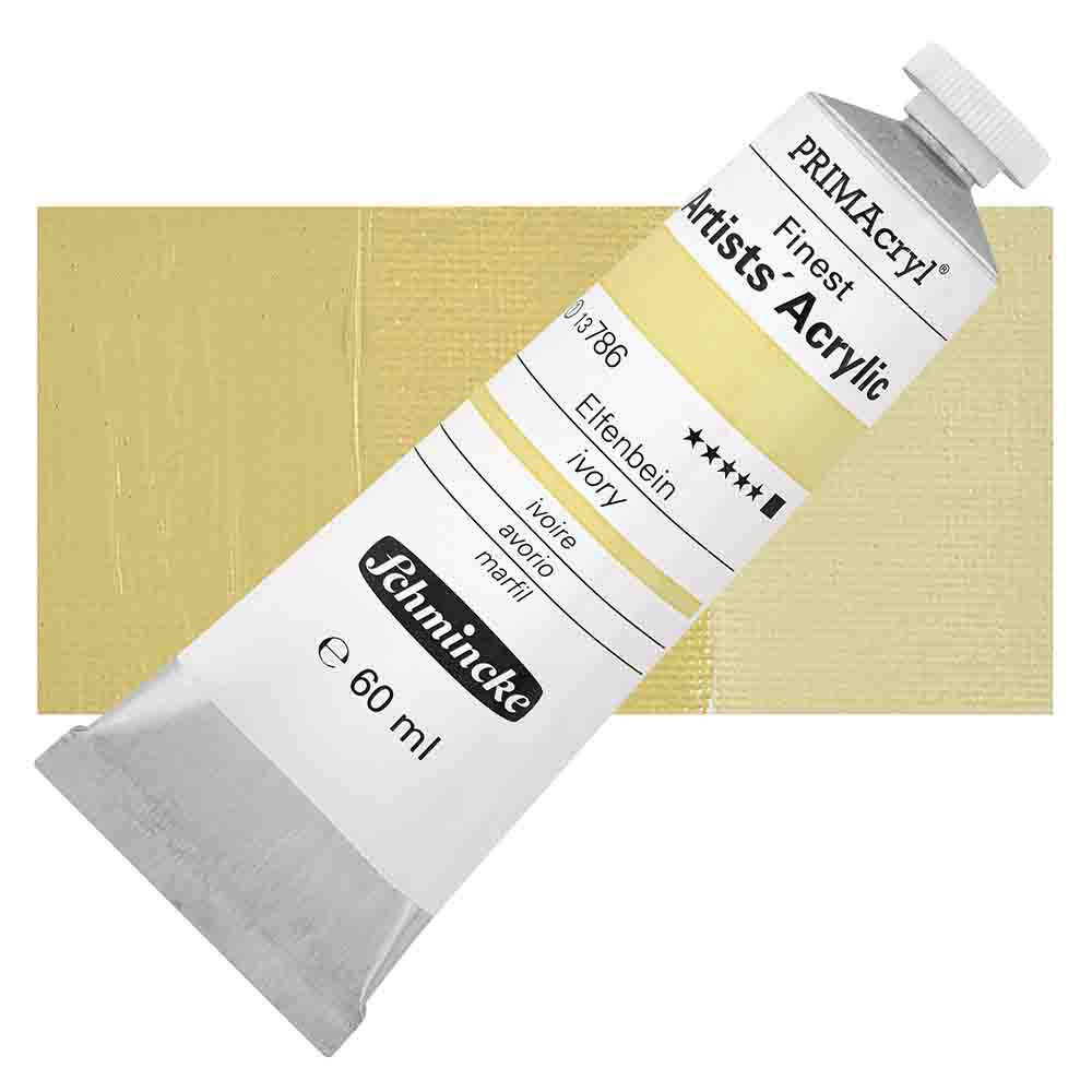 SCHMINCKE  PRIMA ACRYLIC COLOUR  60ML ivory