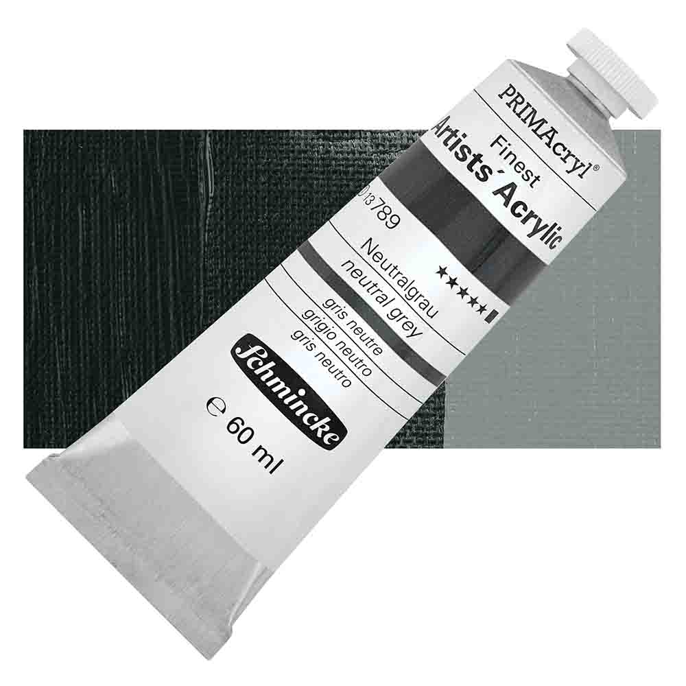 SCHMINCKE  PRIMA ACRYLIC COLOUR  60ML neutral grey