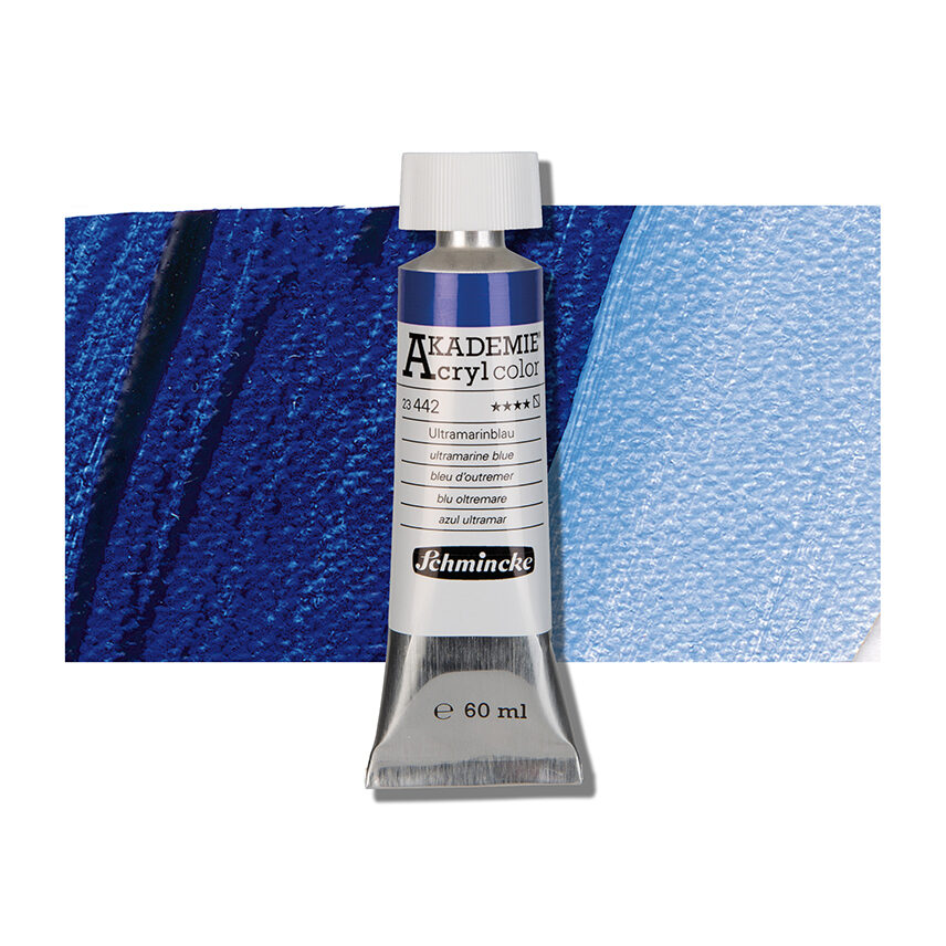 SCHMINCKE  AKADEMIE ACRYLIC COLOUR  60ML ultramarine blue