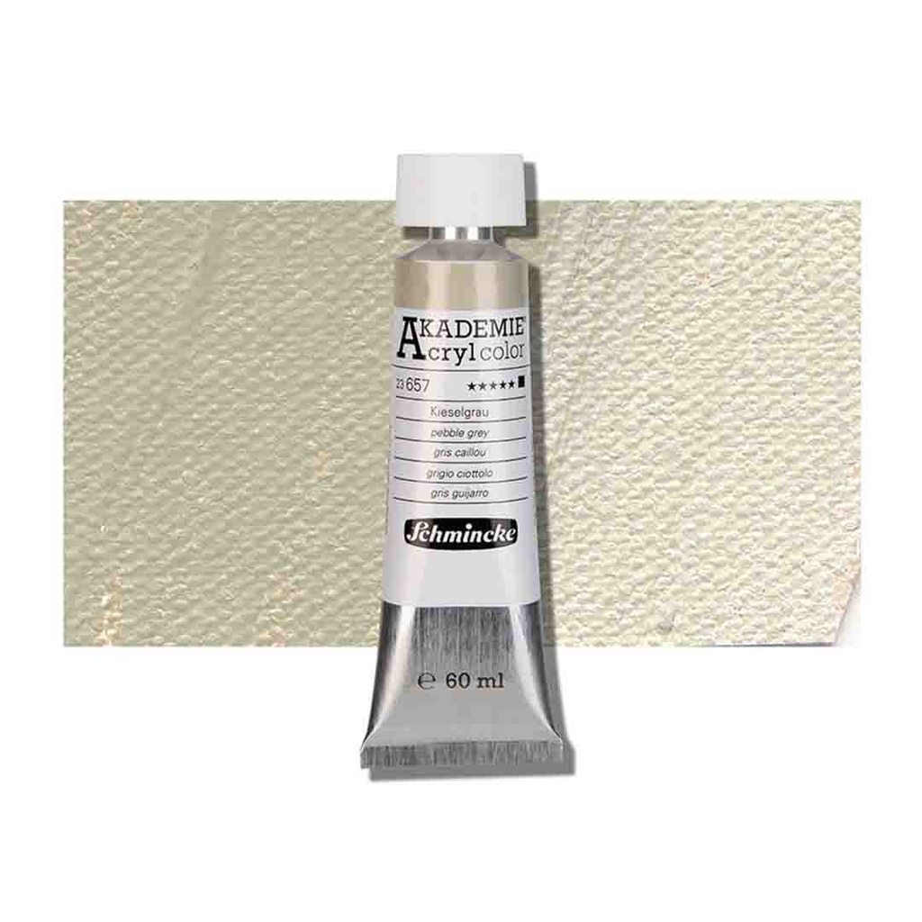 SCHMINCKE  AKADEMIE ACRYLIC COLOUR  60ML pebble grey