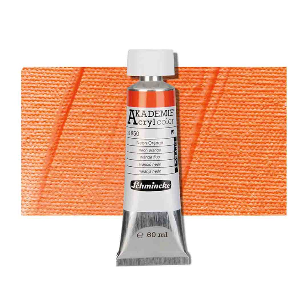 SCHMINCKE  AKADEMIE ACRYLIC COLOUR  60ML neon  orange