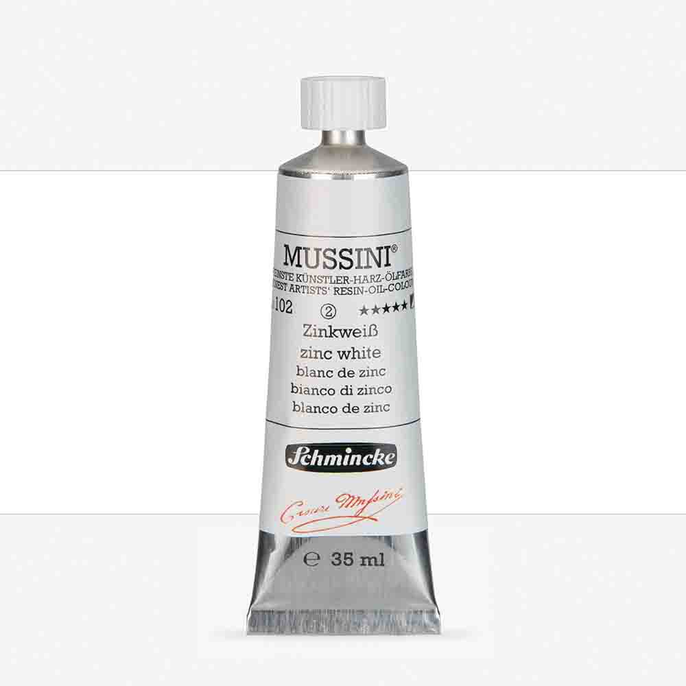 SCHMINCKE  MUSSINI 35ML OIL COLOUR  zinc white