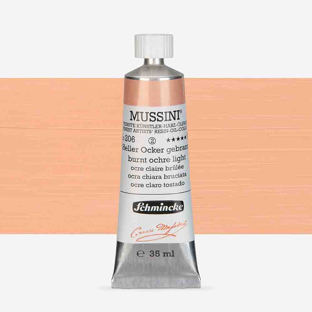 SCHMINCKE  MUSSINI 35ML OIL COLOUR  burnt ochre light