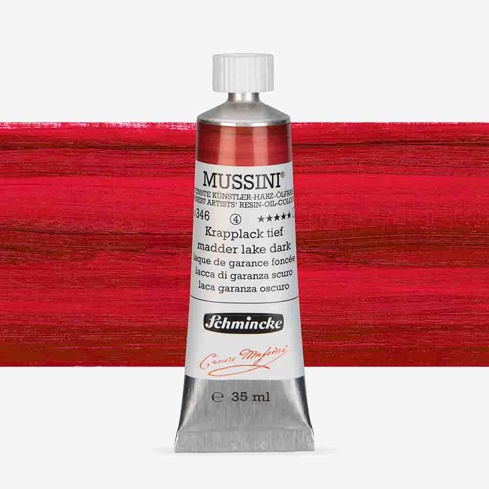 SCHMINCKE  MUSSINI 35ML OIL COLOUR  madder lake dark