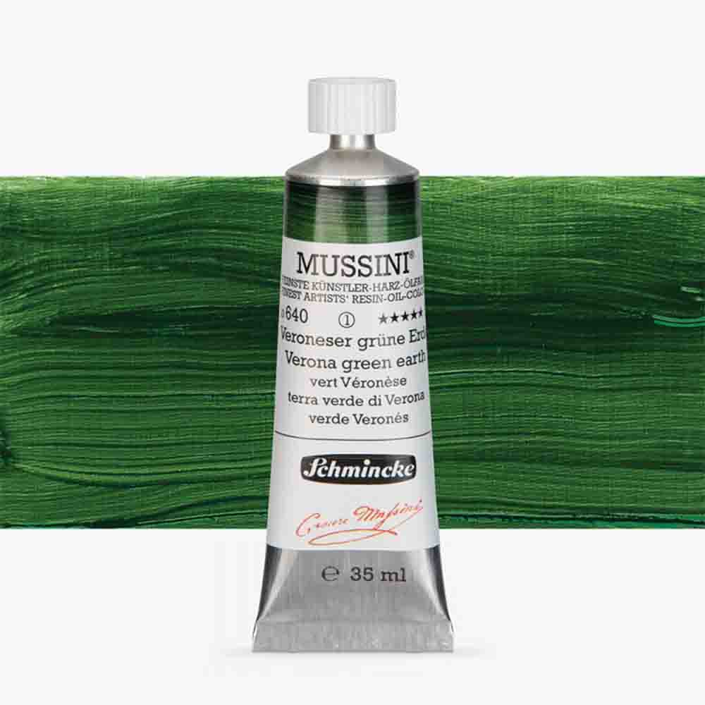 SCHMINCKE  MUSSINI 35ML OIL COLOUR  verona green earth