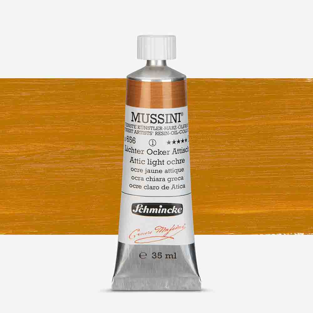 SCHMINCKE  MUSSINI 35ML OIL COLOUR  attic light ochre