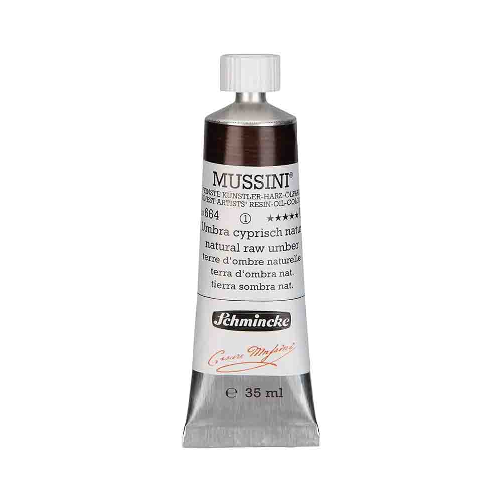 SCHMINCKE  MUSSINI 35ML OIL COLOUR  natural raw umber